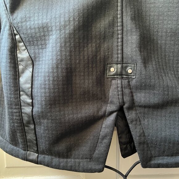 SPYDER Parka-Style Jacket, Removable Lining, Size S, Black, - Picture 4 of 11